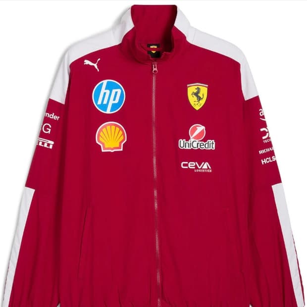 푸마 페라리 F1 자켓 굿즈 스쿠데리아 2025 팀 T7 오버사이즈 트랙