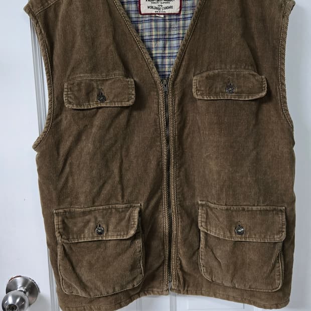 빈티지 코듀로이 베스트 