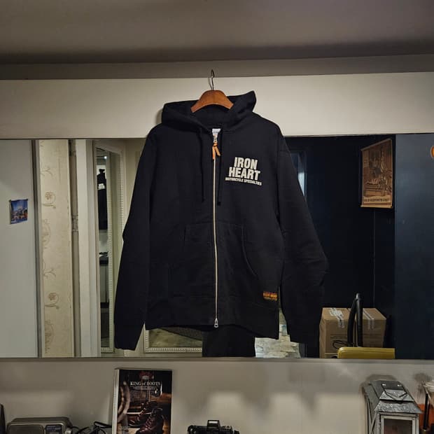 IRON HEART 집업후드