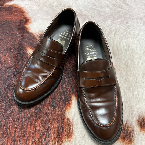 [260] 커스텀 수제화 브라운 페니 로퍼