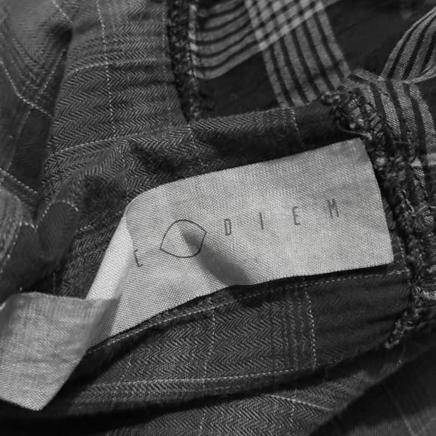 Carpe Diem Grey Plaid Coat