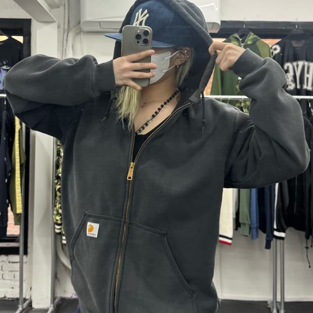 칼하트 써멀 후드집업