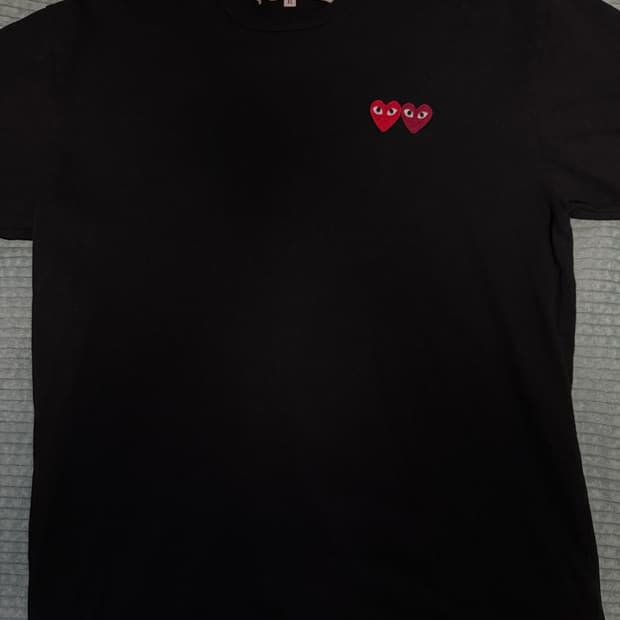 꼼데가르송 더블와펜 티셔츠