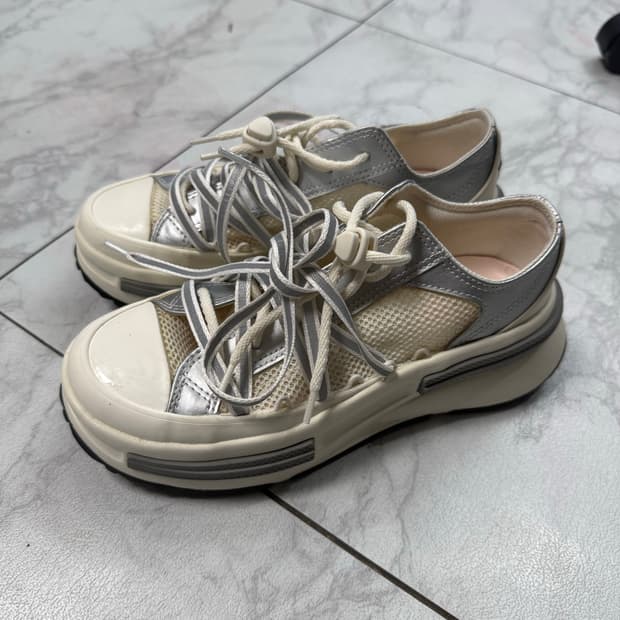 컨버스 런스타 레거시 CX 플랫폼 실버235