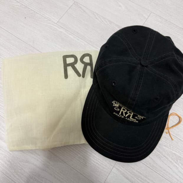 RRL 랜치 로고 트윌 볼캡