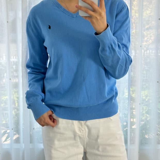 폴로랄프로렌 피마코튼 니트티셔츠