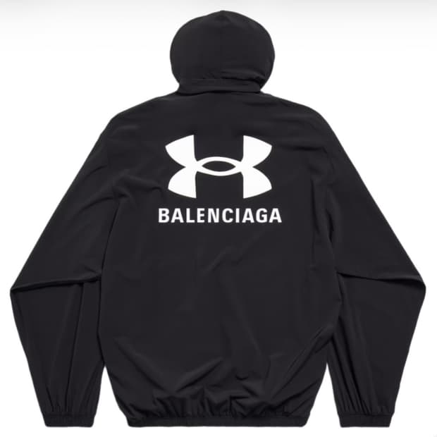[S] 발렌시아가 x 언더아머 윈드브레이커 블랙