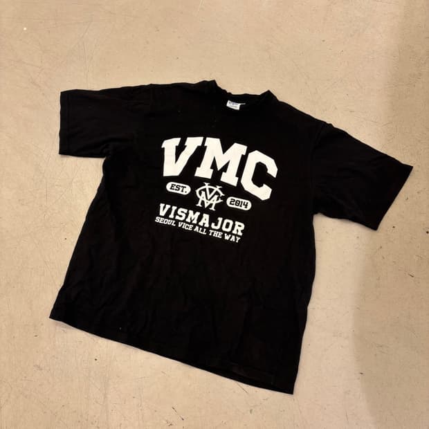 Vmc 비스메이저 빅로고 반팔티