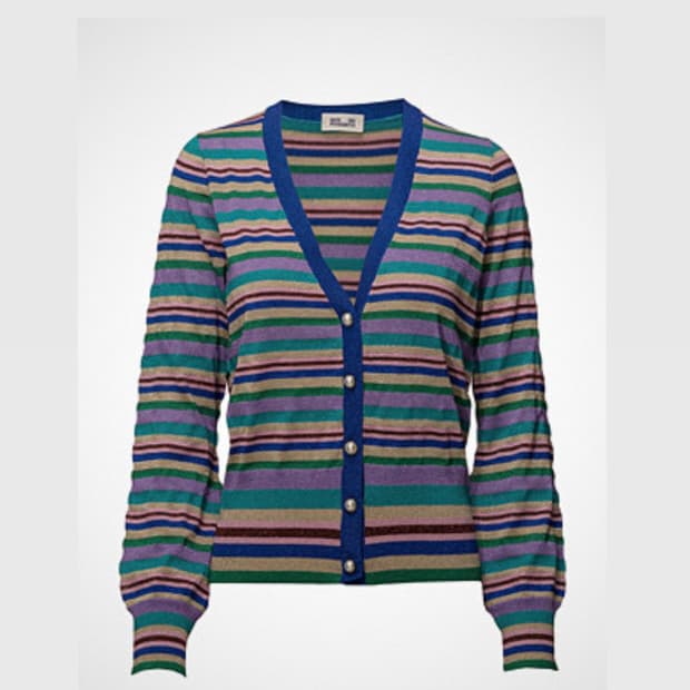 Sonia Rykiel 스트라이프 가디건