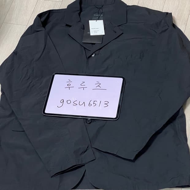 [2]모이프 24ss 유니폼 자켓 블랙