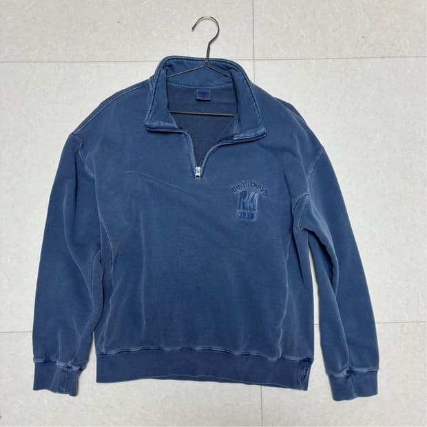 Ebbets Field 브루클린 피그먼트 하프집업 셋업 L
