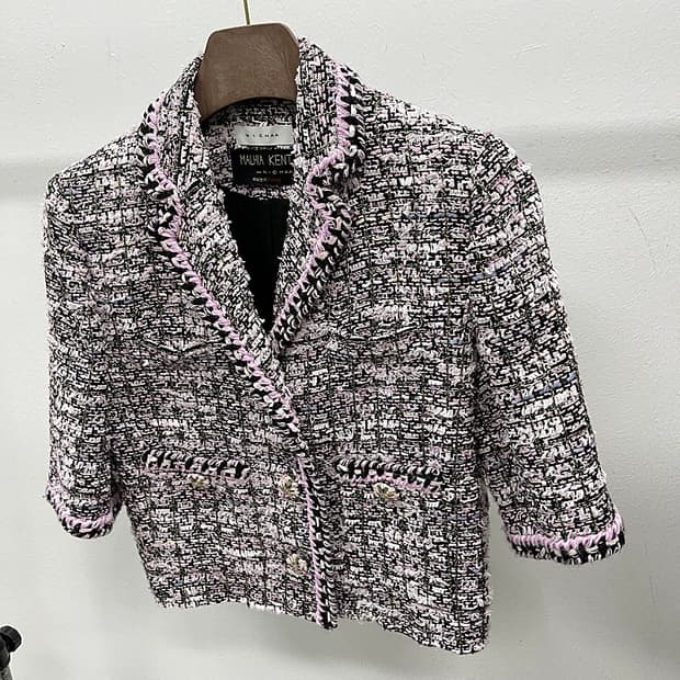 여) 미샤 프랑스 트위드자켓 