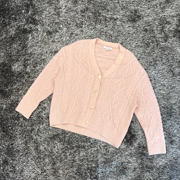 써스데이아일랜드 여성 울 가디건 85-160(S)