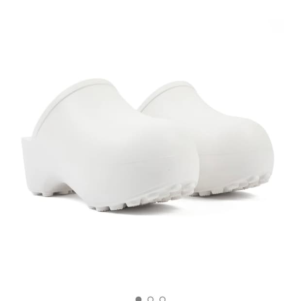 (가격내림x)Praying clogs size 8 프레잉 클로그 화이트