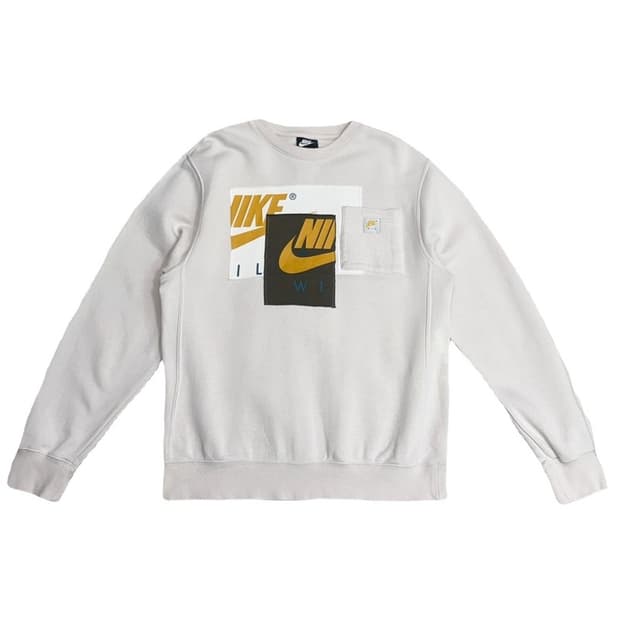 NIKE 패치 워크 스웨트셔츠 M