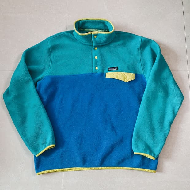 (XL)파타고니아 신칠라 스냅티 풀오버