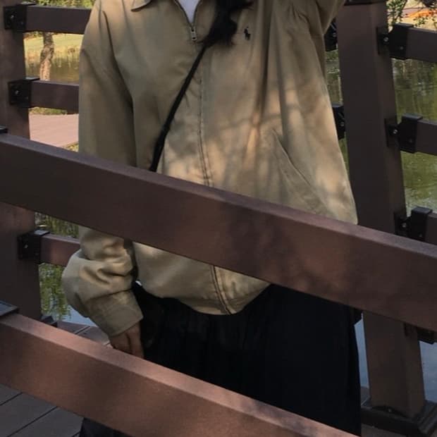 폴로 베이지 자켓