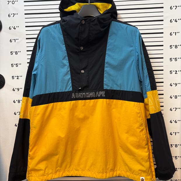 베이프 하프집업 아노락 2xl