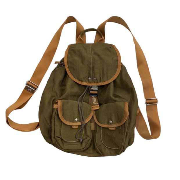 kamp 캠프 y2k 카키베이지 백팩