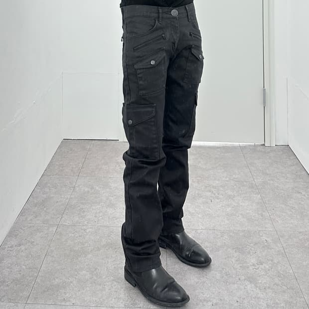 Lee Zipper Point Back Detail Moto Pants