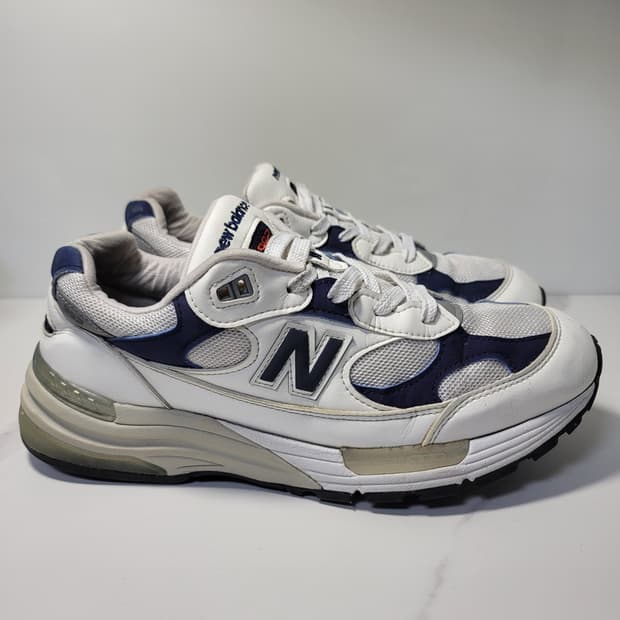 뉴발란스 992 화이트 네이비 MADE IN USA 275