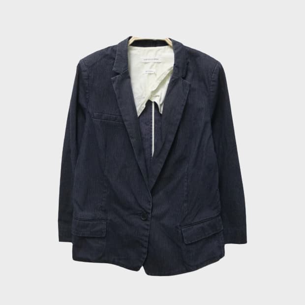 이자벨마랑 스트라이프 싱글자켓 61119