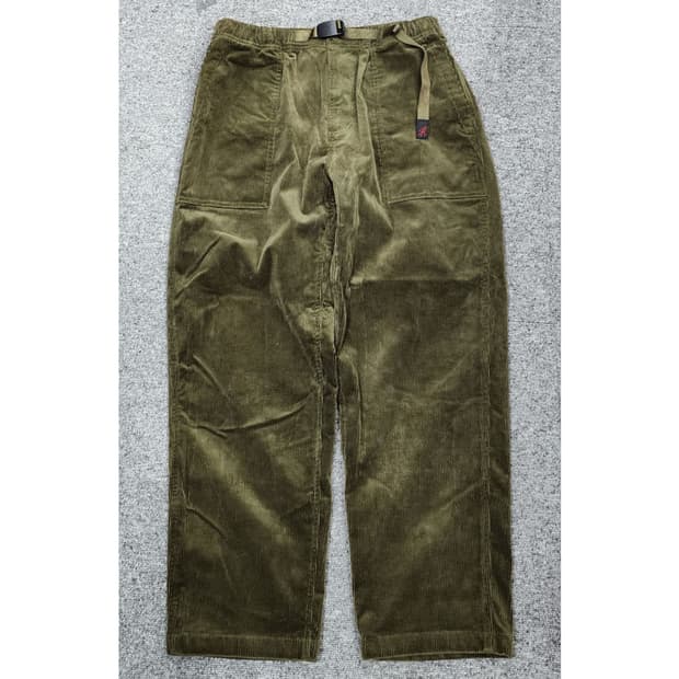 그라미치 코듀로이 루즈테이퍼드 팬츠 바지 L