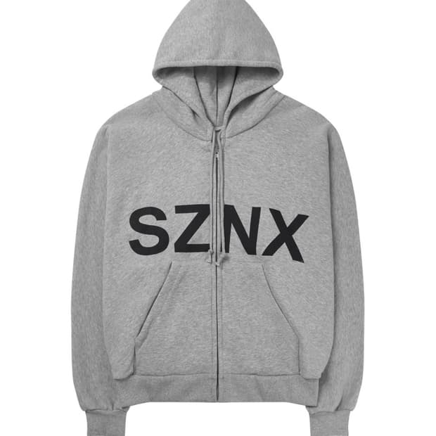 이지 칸예 후드집업 그레이