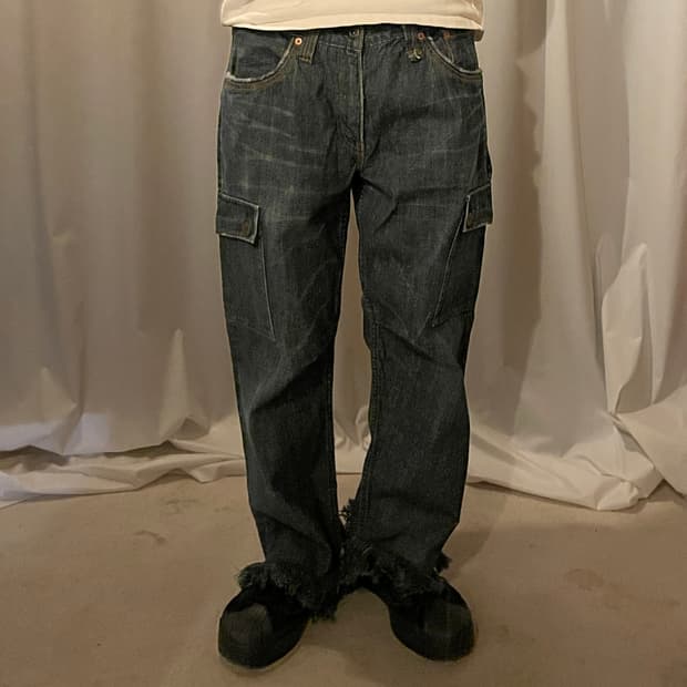 리바이스 태슬 데님팬츠