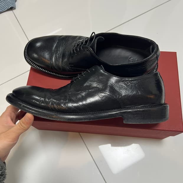 택포27) 그라더스 grds 블루처08 더비슈즈 블랙 265