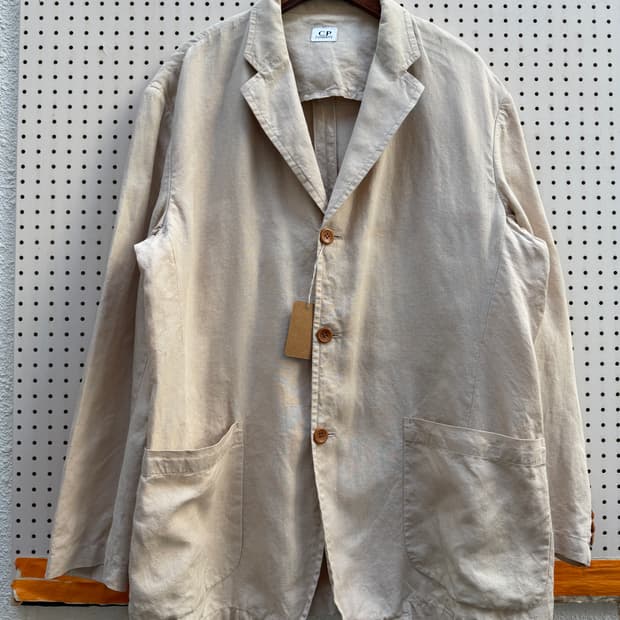 2000s C.P.COMPANY LINEN JACKET 씨피 린넨 자켓