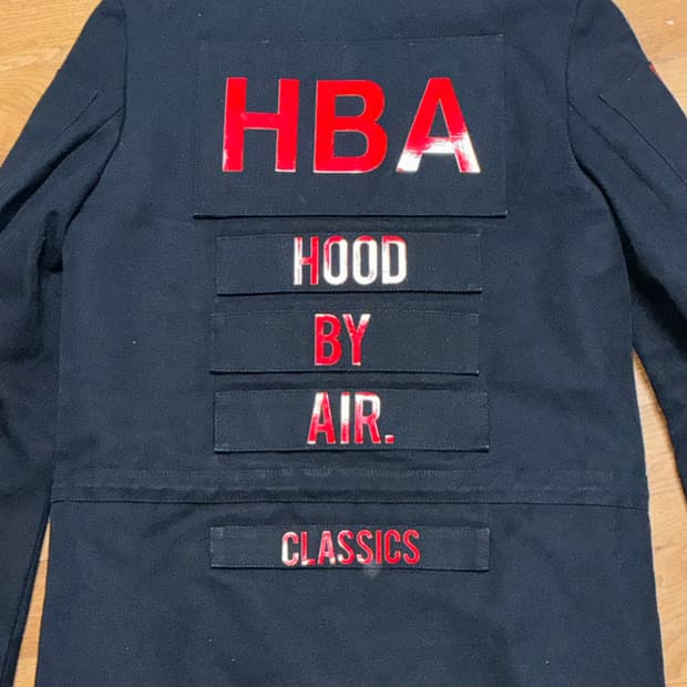 후드 바이 에어 자켓