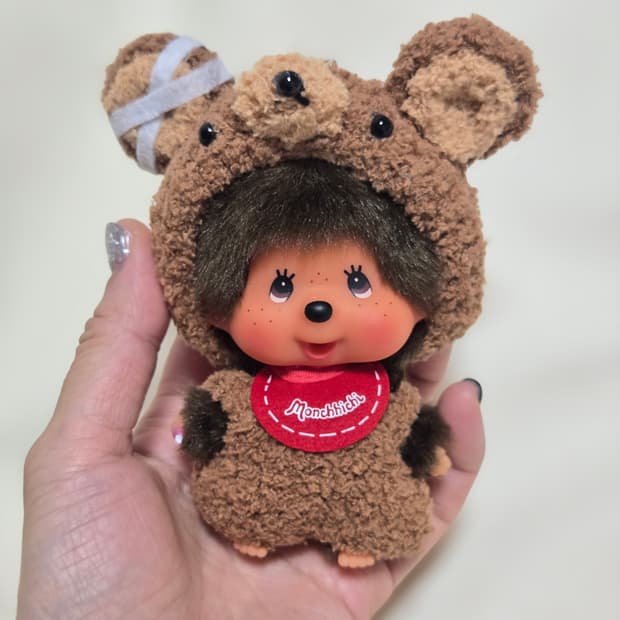 몬치치 빅헤드 베어 의상 세트