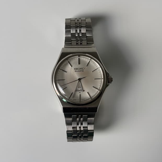 1980s Silverwave Silver Quartz