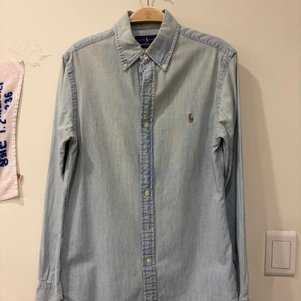 541. 폴로 데님셔츠 청셔츠