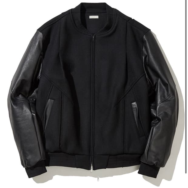 XLIM EP.4 바시티 자켓 블랙