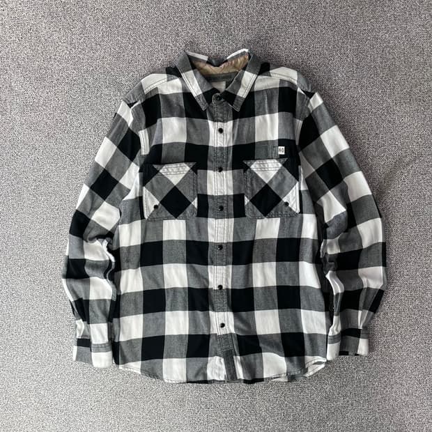 할리데이비슨 체크 셔츠