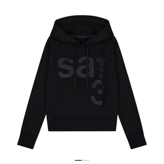 사파리스팟 우먼 1/2 베이직 사파리 후드 블랙 1 size