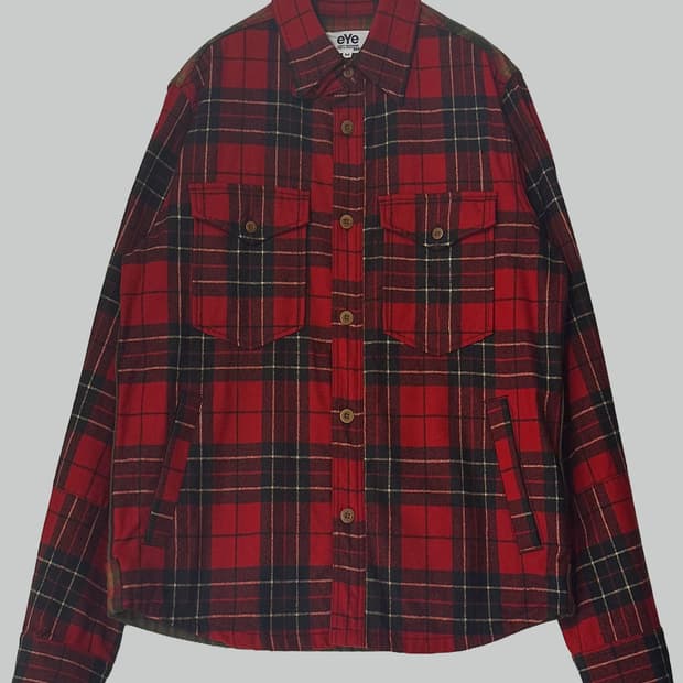 준야 와타나베 펜들턴 셔츠 자켓