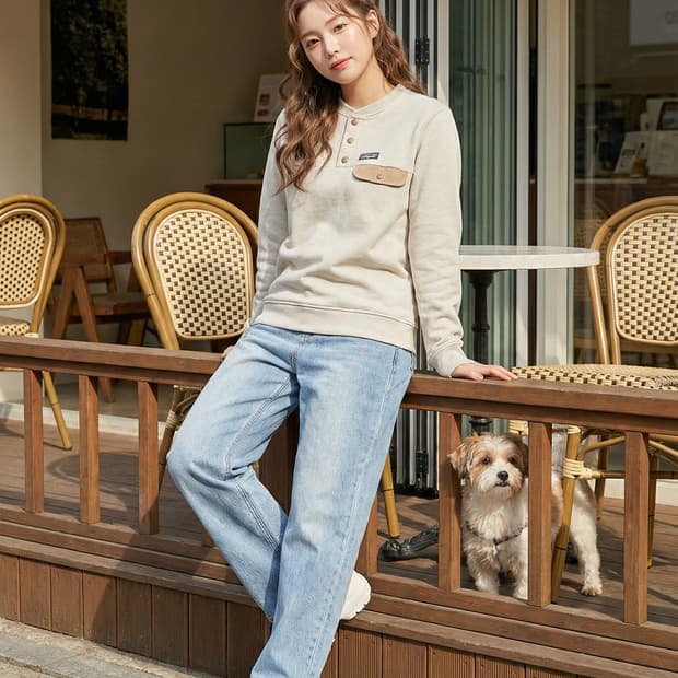 파타고니아 우먼즈 트레일 하버 크루넥