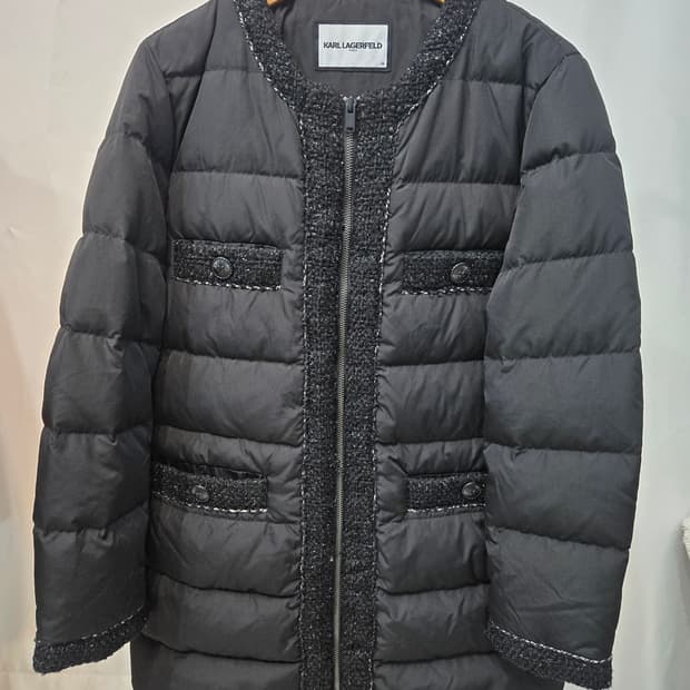 칼 라거펠드 트위드패딩자켓