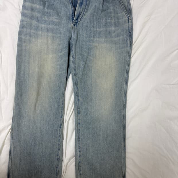 러프사이드 드레이프 데님