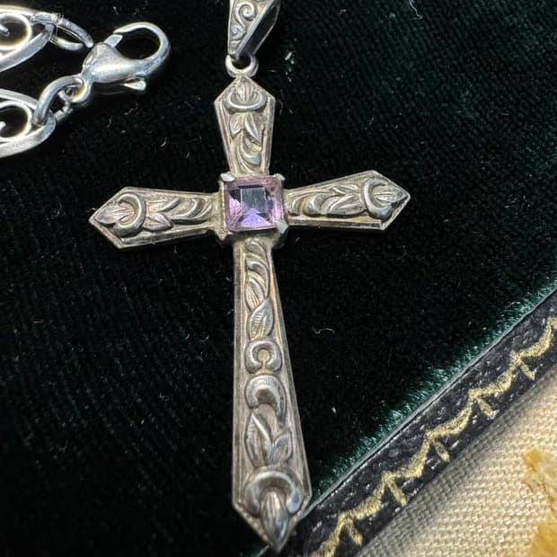 Oceanora 앤틱 디자인 925 스털링 실 버 펜던트, 빈티지 스타일