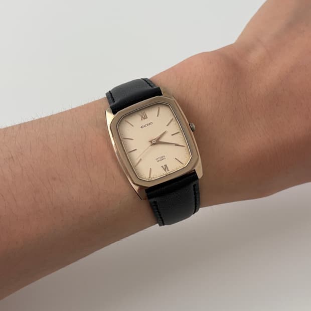 80s exceed gold tank quartz