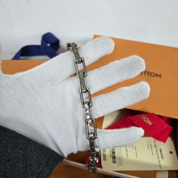 [보증서 정품] 루이비통 버질아블로 체인 팔찌