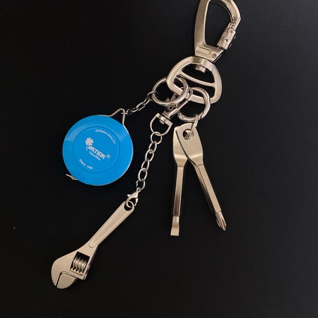 빈티지 멀티툴 EDC 키링