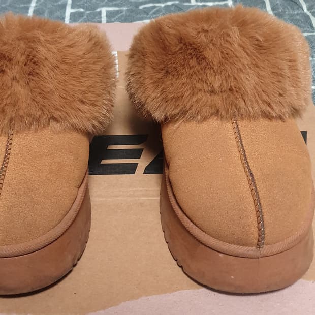 행텐 어그 플랫폼 양털 슬리퍼( 230~235)