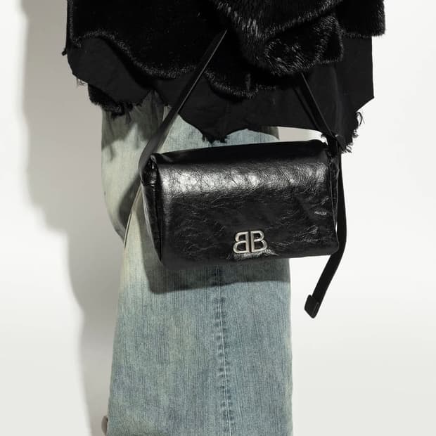 발렌시아가 모나코 메신저백 