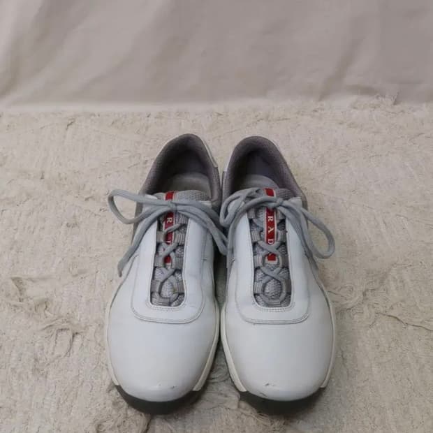 프라다 90's 아메리카컵 빈티지 uk6.5