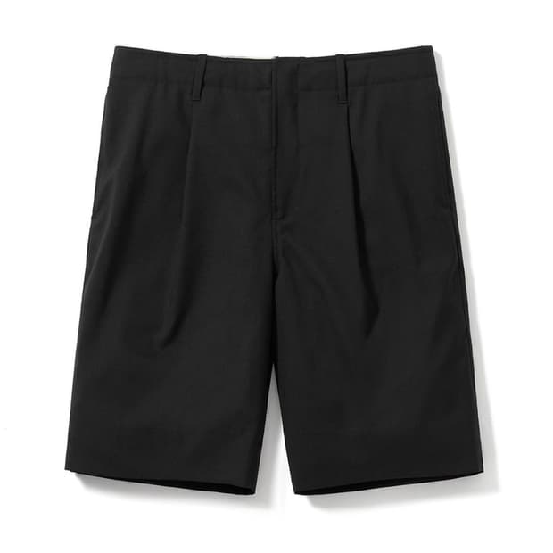 포터리 트로피컬 울 유니폼 쇼츠 블랙 1사이즈